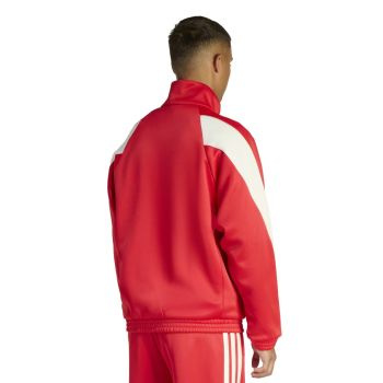 Adidas M STADIUM TT, muški duks bez kapuljače, crvena