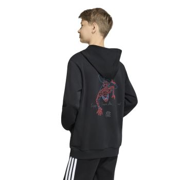 Adidas J MRVL SM HD, dječiji pulover, crna