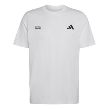 Adidas M RUN ESS G T, muška majica za trčanje, bijela