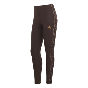 Adidas W AOP 3S LEG, ženske helanke, smeđa