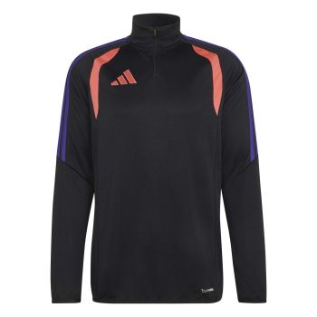 Adidas TIRO26L TR TOP, muška majica za nogomet zip, crna