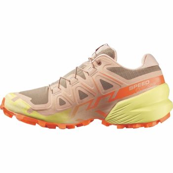 Salomon SPEEDCROSS 6 W, ženske patike za trail trčanje, bež