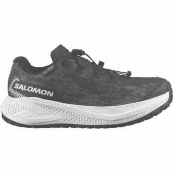 Salomon AERO GRVL WP J, dječije patike za gravel trčanje, crna