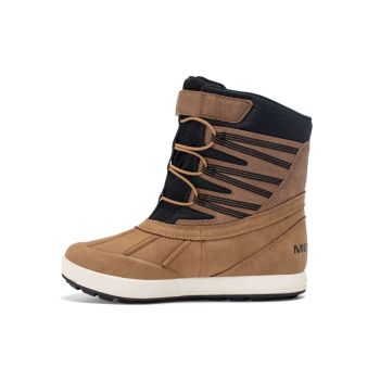 Merrell SNOW BANK 5.0 WTRPF, dječije buce, smeđa