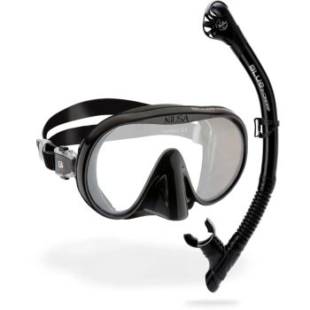 Cressi Sub MUSA + SCILLA, set za ronjenje, crna