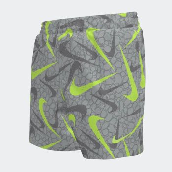 Nike 4INCH VOLLEY SHORT, dječiji kupaći, siva
