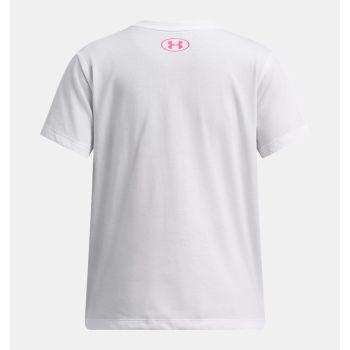 Under Armour BIG LOGO SS, dječija majica, bijela