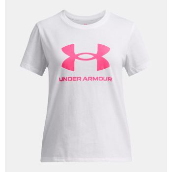 Under Armour BIG LOGO SS, dječija majica, bijela