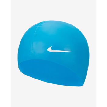Nike SOLID SILICONE YOUTH CAP, dječija kapa za plivanje, plava