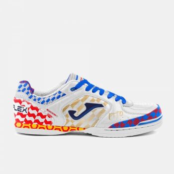 Joma TOP FLEX 2652 IN, muške patike za fudbal, bijela