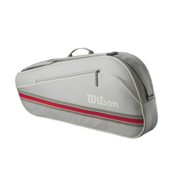 Wilson TEAM 3 PACK, torba, siva