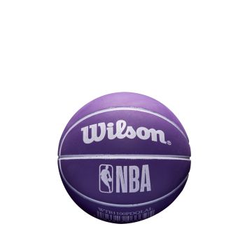 Wilson NBA DRIBBLER LA LAKERS, mini košarkaška lopta, ljubičasta