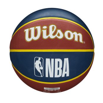 Wilson NBA TEAM TRIBUTE DENVER NUGGETS, košarkaška lopta, plava
