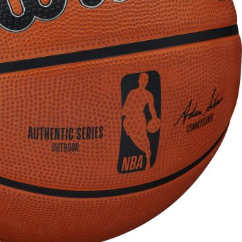 Wilson NBA AUTHENTIC SERIES OUTDOOR #7, košarkaška lopta, smeđa