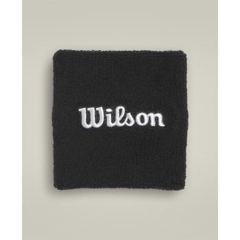 Wilson WRISTBAND, znojnica za zglob, crna