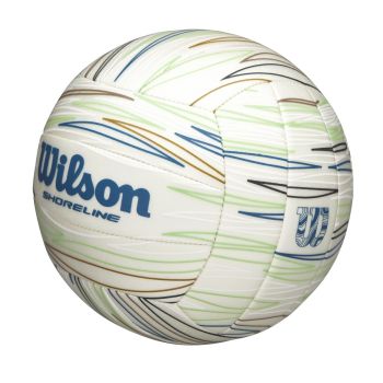 Wilson SHORELINE GEN GREEN VB OF, lopta za odbojku, bijela