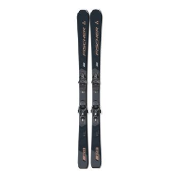 Fischer ASPIRE SLR PRO + RS 9 SLR, set ženski all mountain skija, crna