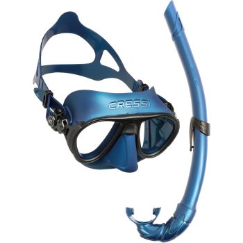 Cressi Sub CALIBRO + CORSICA, set za ronjenje, plava
