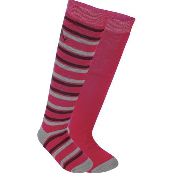 McKinley RIGO JRS 2-PACK MCK, dječije skijaške čarape, crvena