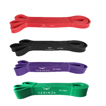 Terinda POWER BAND LATEX, traka fitnes, zelena