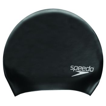 Speedo LONG HAIR CAP AU, kapa za plivanje, crna