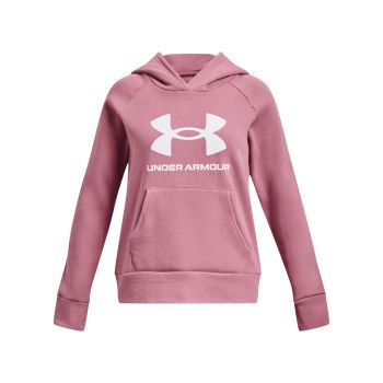 Under Armour RIVAL FLEECE BL HOODIE, dječiji pulover, roza