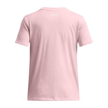 Under Armour BIG LOGO SS, dječija majica, roza