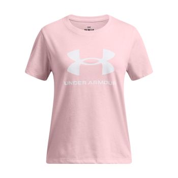 Under Armour BIG LOGO SS, dječija majica, roza
