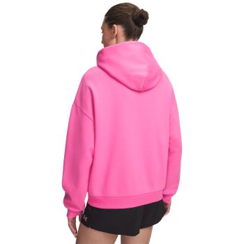 Under Armour ICON FLEECE HOODIE, ženski pulover, roza