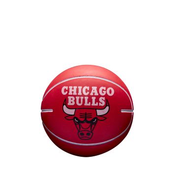 Wilson NBA DRIBBLER CHICAGO BULLS, mini košarkaška lopta, crvena