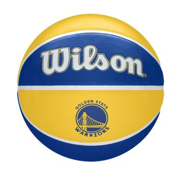 Wilson NBA TEAM TRIBUTE GOLDEN STATE WARRIORS, košarkaška lopta, žuta