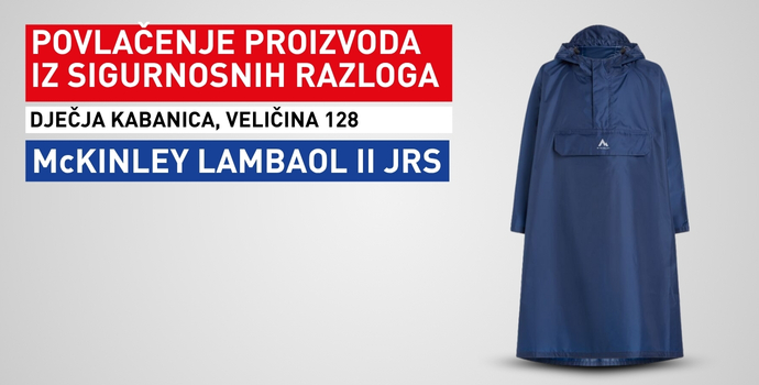 KABANICA LAMBAOL II JRS (vel. 128)