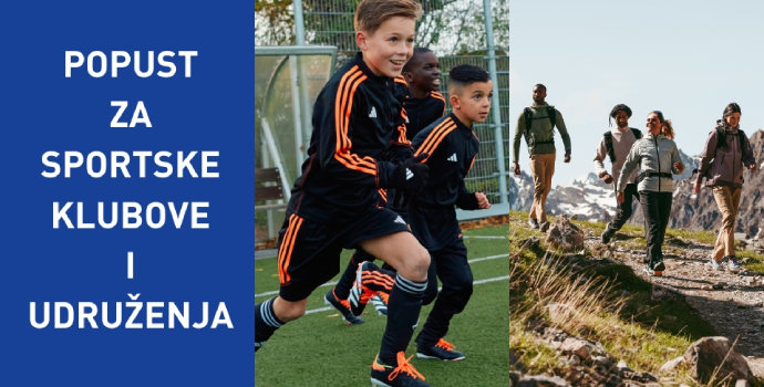 POPUST ZA SPORTSKE KLUBOVE