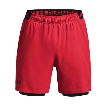 Under Armour VANISH WOVEN 2IN1 STS, muške fitnes hlače, crvena