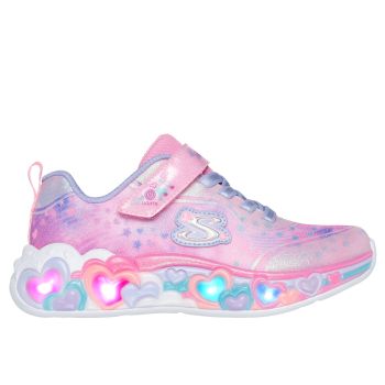 Skechers S-LIGHTS - ETERNAL HEART LIGHTS, djecje patike za slobodno vrijeme, roza
