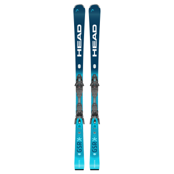 Head WORLDCUP REBELS E.GSR + PR 11 GW, set race skija, plava