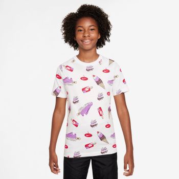 Nike K NSW TEE KC2.3 SOLE FOOD, dječija majica, bijela