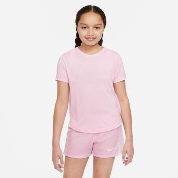 Nike G NK DF ONE SS TOP GX, dječija majica za fitnes, roza