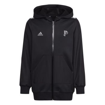 adidas POGBA FZ HOODIE, dječija jakna, crna