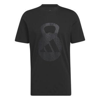 adidas M STR LOGO G T, muška majica za fitnes, crna