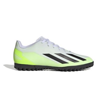 Adidas X CRAZYFAST.4 TF, patike za fudbal, bijela