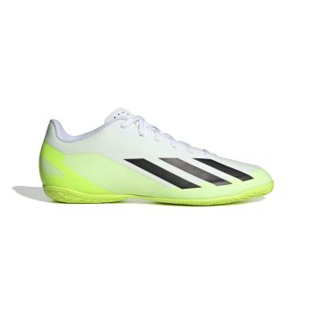 Adidas X CRAZYFAST.4 IN, muške patike za fudbal, bijela