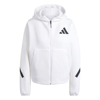 Adidas W Z.N.E. FZ, ženska jakna, bijela