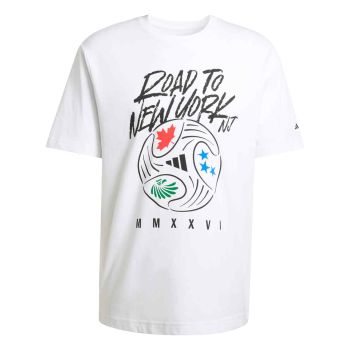 Adidas M FTB WC BALL T, muška majica, bijela