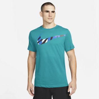 Nike M NK DF TEE SC, muška majica za fitnes, plava