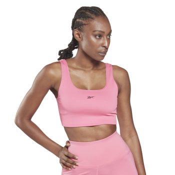 Reebok WOR RIB BRALETTE, ženski prsluk sportski top, roza