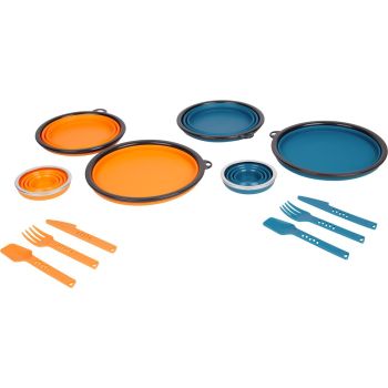 McKinley EATING SET SILICONE 2P, posuda, plava